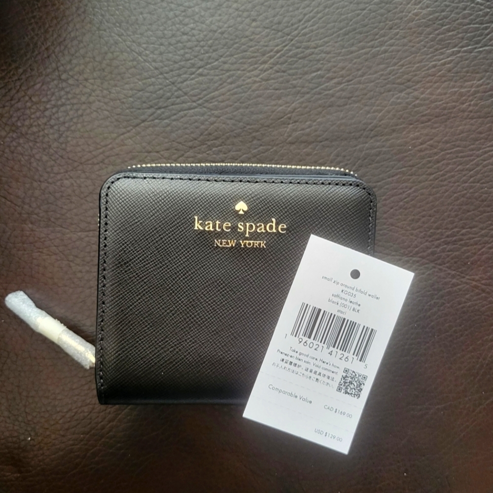 🎀NWT🎀 Kate Spade Staci Small Zip Around Bifold Wallet - Picture 4 of 5